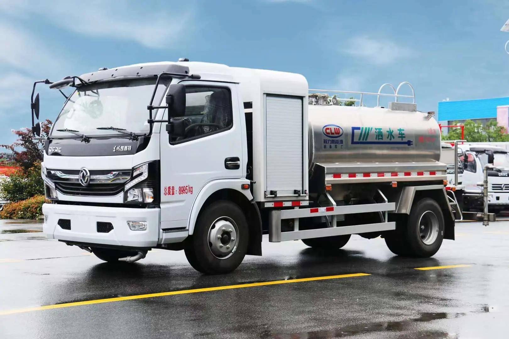 東風(fēng)凱普特純電動5方灑水車價格及新能源綠化噴灑車廠家推薦